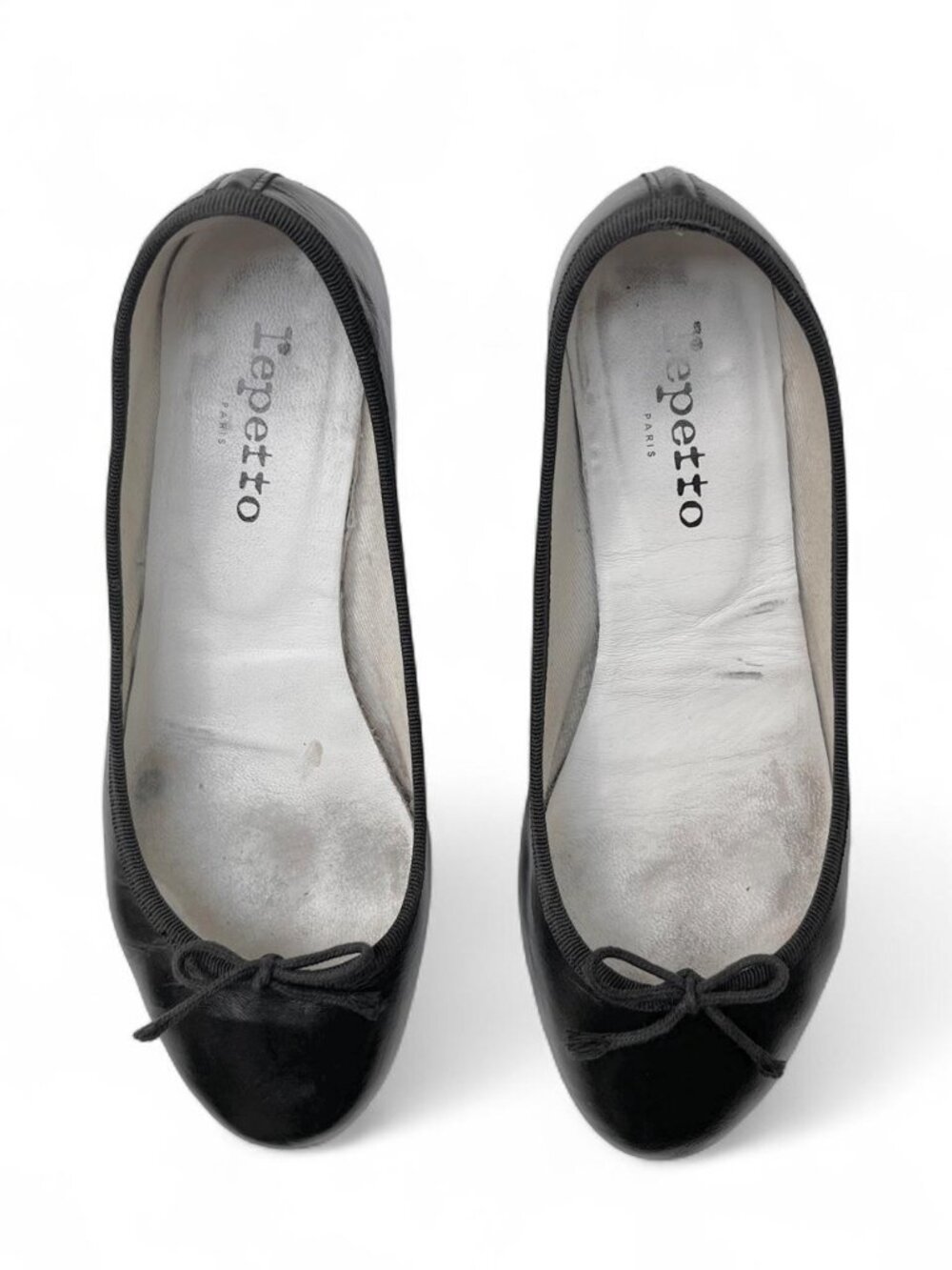 Repetto Camille Leather Heels in Noir - Size 37.5 EU/6.5 US